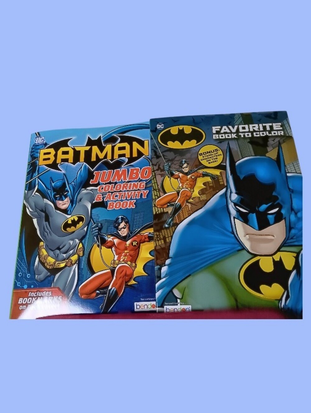 BAT-MAN Coloring Book Bundle